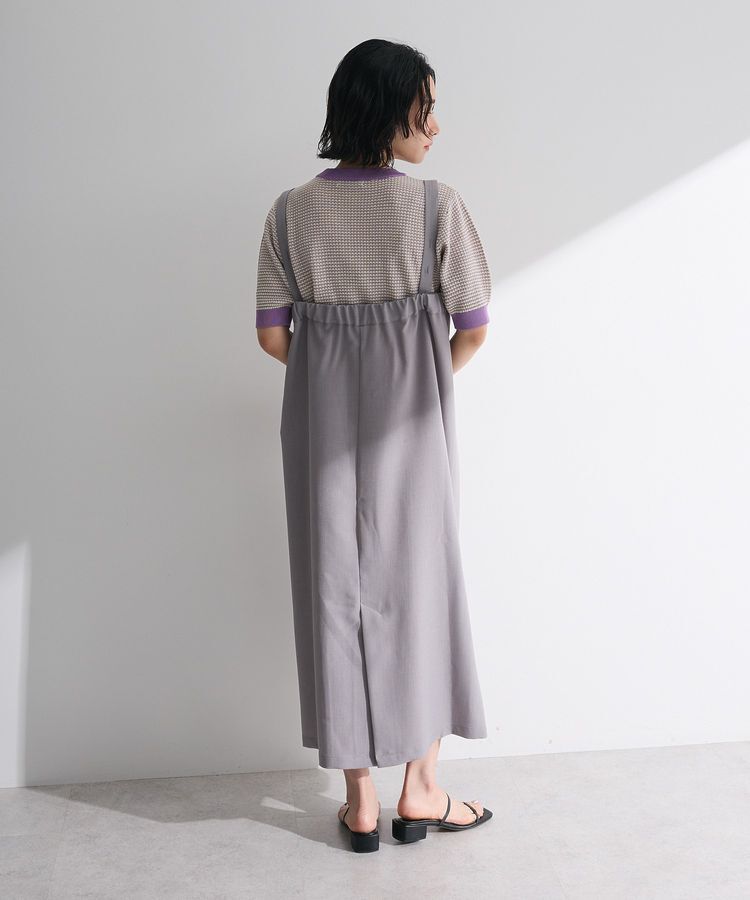 Green Parks「マルチWAYフロントzipサロペットスカート」|スカート|