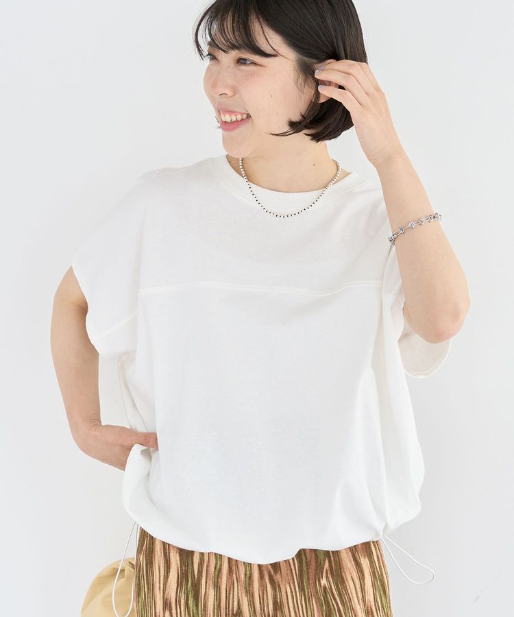 Green Parks「裾ドロストバルーンTEE」|Tシャツ・カットソー|