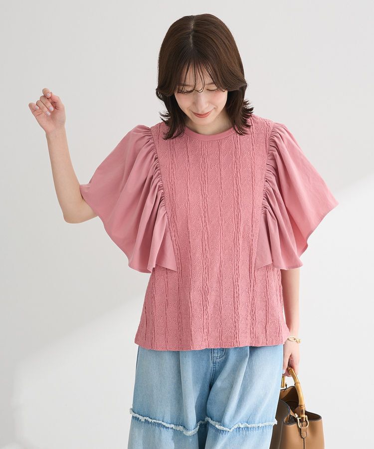 Green Parks「・SUGAR SPOON ラッフルスリーブTEE」|Tシャツ・カットソー|