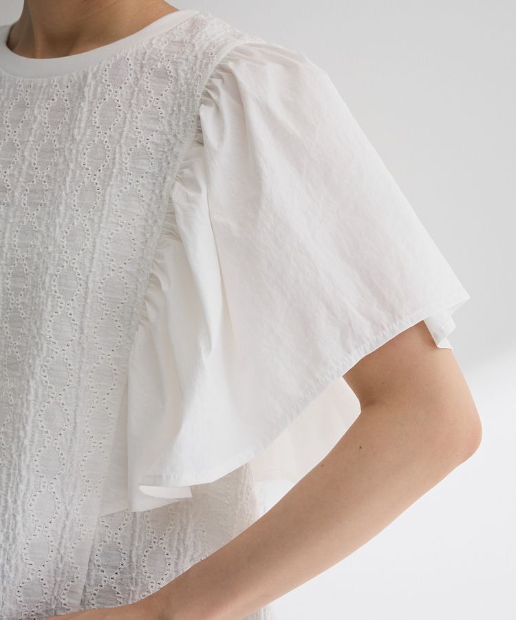 Green Parks「・SUGAR SPOON ラッフルスリーブTEE」|Tシャツ・カットソー|