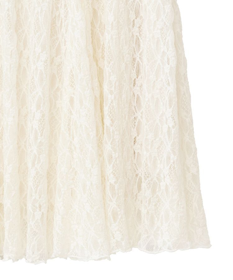 Green Parks「2WAYパネル切り替えレースフレアスカート」|フレア|