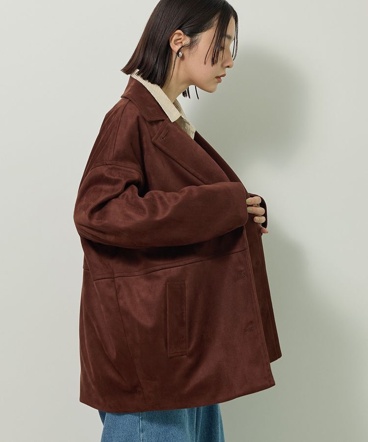 Green Parks「フェイクレザージャケット」|テーラードジャケット|