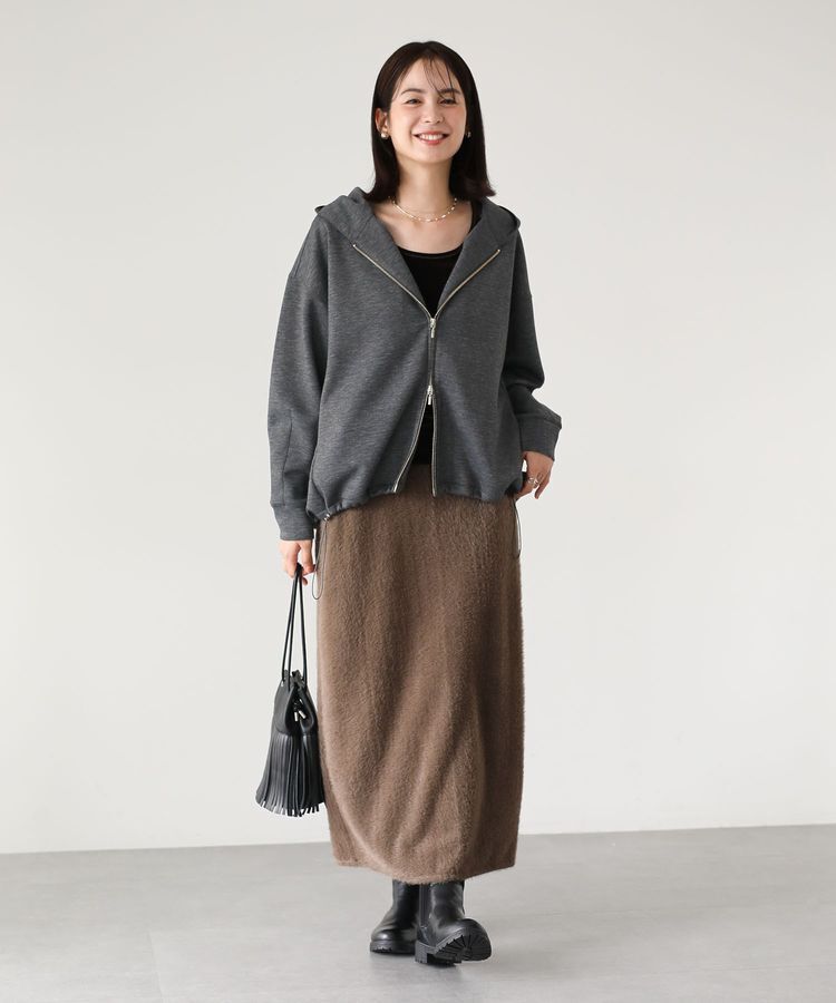 Green Parks「ダンボールZIPパーカー」|スウェット・ジャージ|