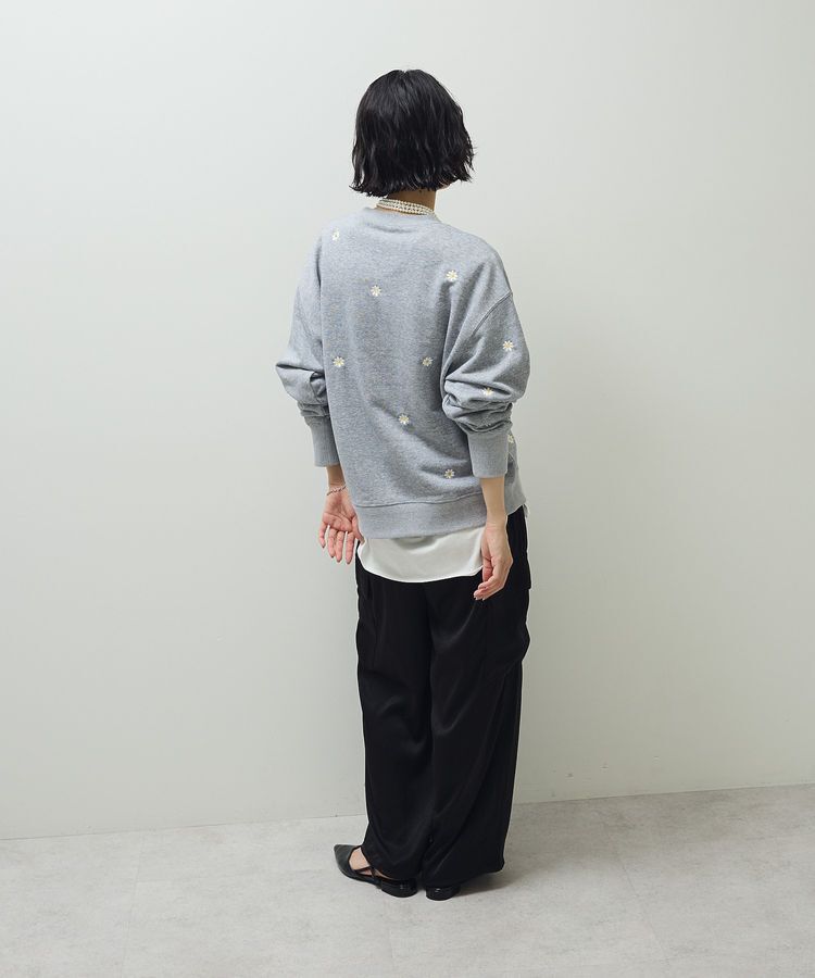 Green Parks「【WEB限定】裾ラウンドホワイトインナー」|Tシャツ・カットソー|