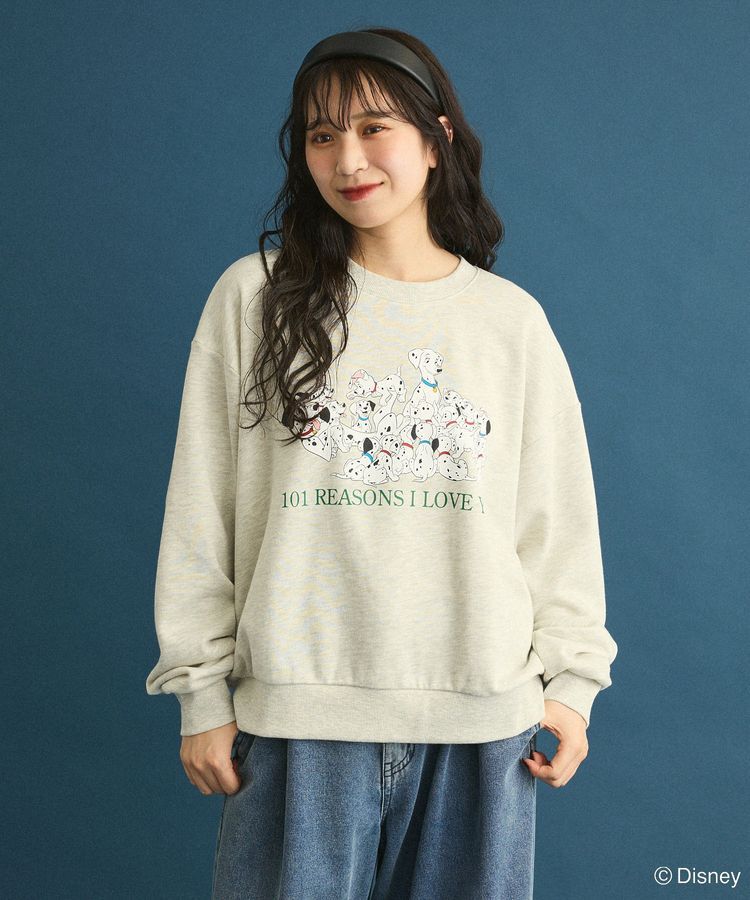 Green Parks「101匹わんちゃん/プリント裏毛スウェット」|スウェット・ジャージ|