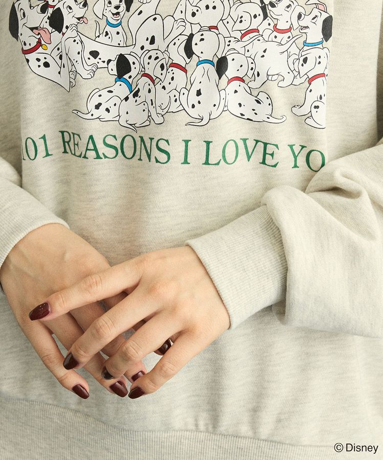 Green Parks「101匹わんちゃん/プリント裏毛スウェット」|スウェット・ジャージ|