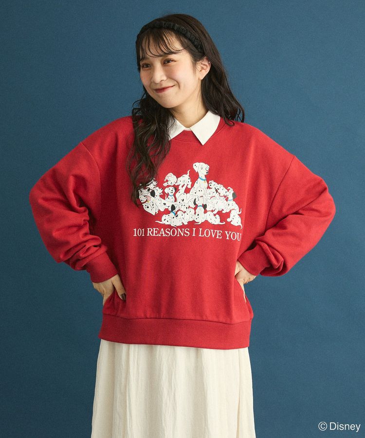 Green Parks「101匹わんちゃん/プリント裏毛スウェット」|スウェット・ジャージ|