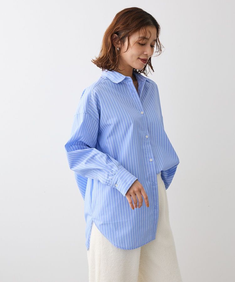 Green Parks「イージーケアアソートシャツチュニック」|チュニック|