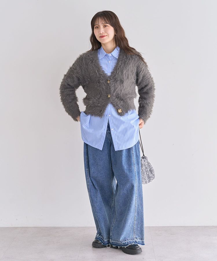 Green Parks「イージーケアアソートシャツチュニック」|チュニック|