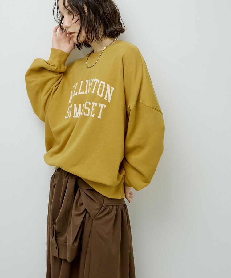 armonia「オーバーサイズロゴ裏毛プルオーバー」|スウェット・ジャージ|