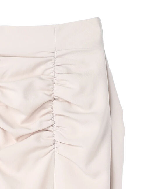 YECCA VECCA「シャーリングロングナロースカート」|スカート|