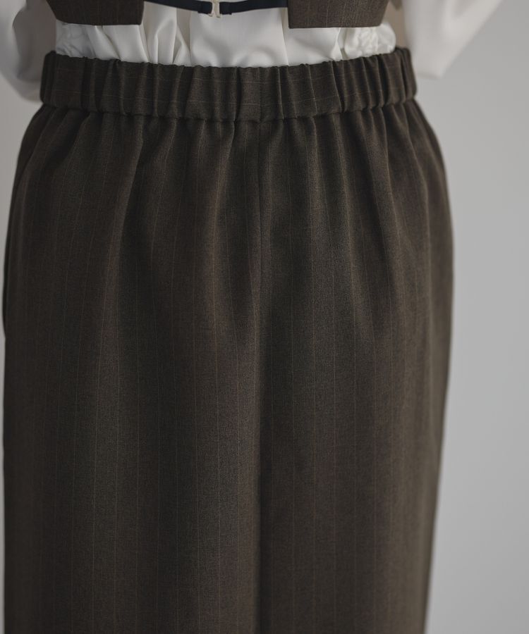 GARAGE OF GOOD CLOTHING「【日本製】ストライプロングスカート」|タイト|