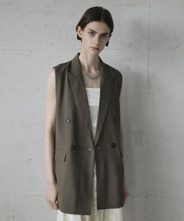 GARAGE OF GOOD CLOTHING「ダブルブレストベスト」|ベスト・ジレ|