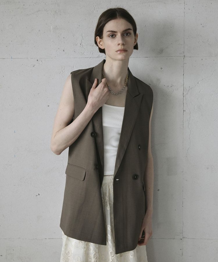 GARAGE OF GOOD CLOTHING「ダブルブレストベスト」|ベスト・ジレ|