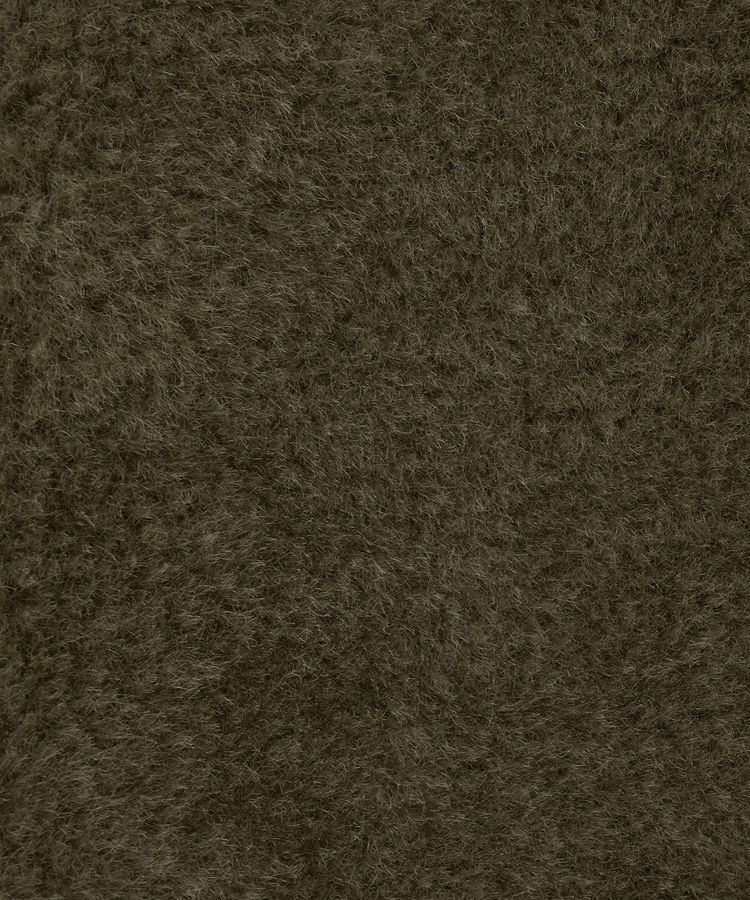 GARAGE OF GOOD CLOTHING「ヘイジーボア切り替えコート」|ノーカラーコート|