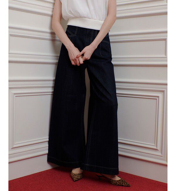 LOULOU WILLOUGHBY「◇【LOULOU WILLOUGHBY】デニムバギーパンツ」|デニム|
