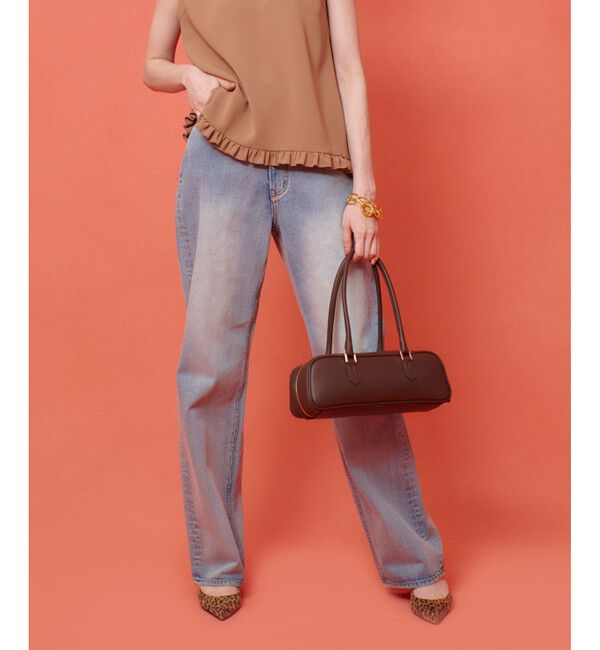 LOULOU WILLOUGHBY「【LOULOU WILLOUGHBY】ボーイフレンドデニムパンツ」|デニム|