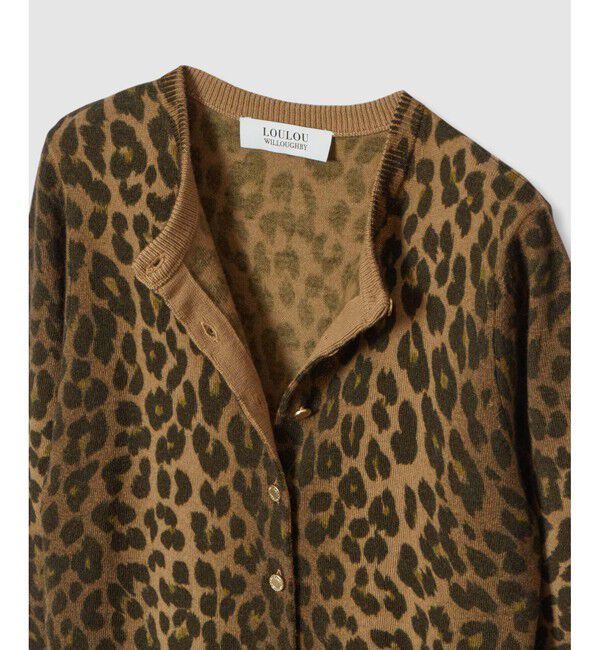 LOULOU WILLOUGHBY「【LOULOU WILLOUGHBY】メリノウールカラーカーディガン」|カーディガン|