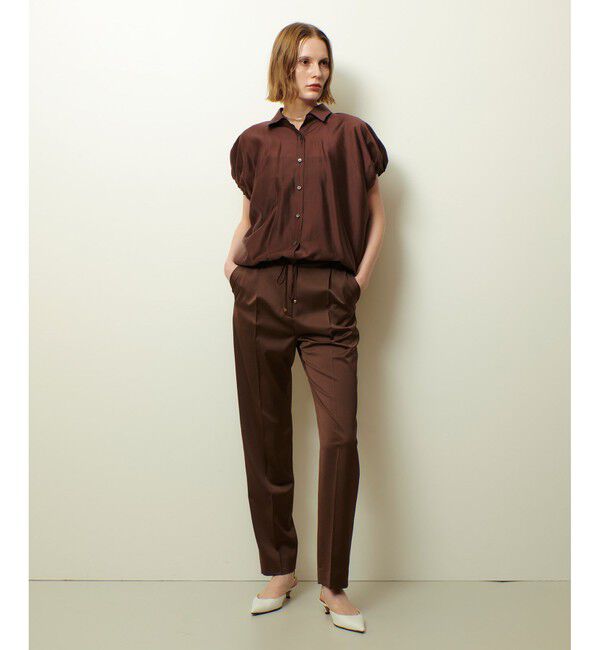 allureville「シアードロストブラウス」|シャツ・ブラウス|