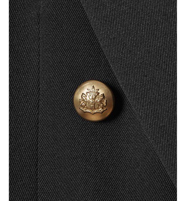 LOULOU WILLOUGHBY「【LOULOU WILLOUGHBY】ウール混チノダブルジャケット」|テーラードジャケット|