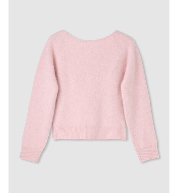 LOULOU WILLOUGHBY「【LOULOU WILLOUGHBY】カシミヤブレンドファー加工プルオーバー」|ニット・セーター|