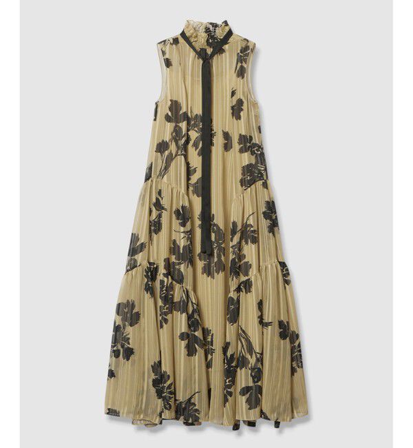 allureville「シャドウストライプヨウリュウワンピース」|ワンピース|