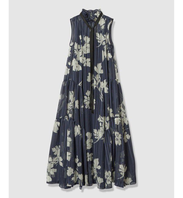 allureville「シャドウストライプヨウリュウワンピース」|ワンピース|