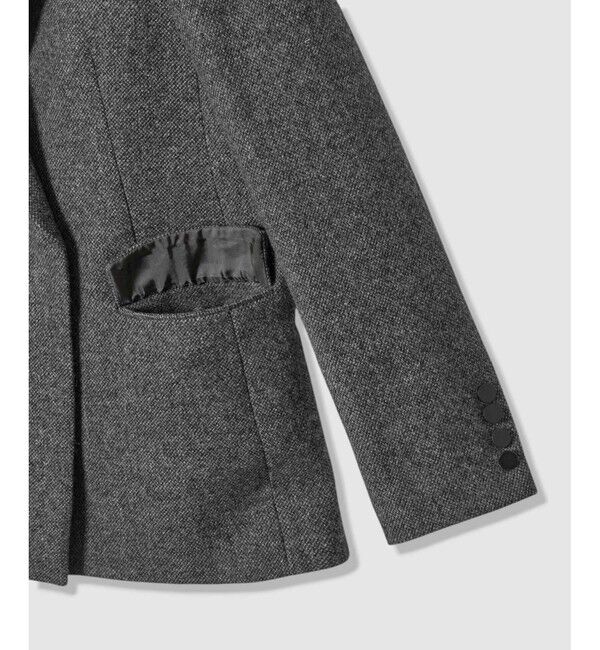 allureville「ツィードフラップポケットジャケット」|テーラードジャケット|