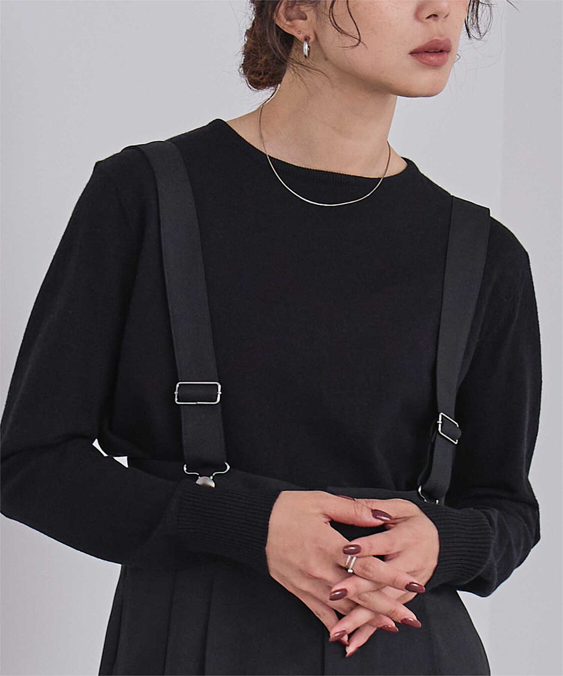 ur's「カシミヤタッチクルーネックニットトップス」|ニット・セーター|