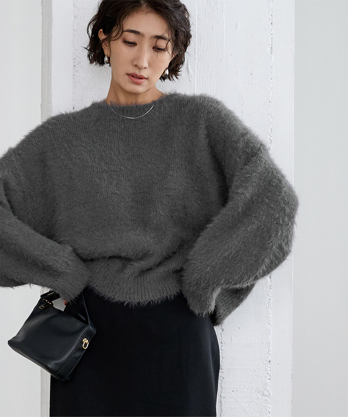 ur's「シャギーオーバーサイズニット」|ニット・セーター|