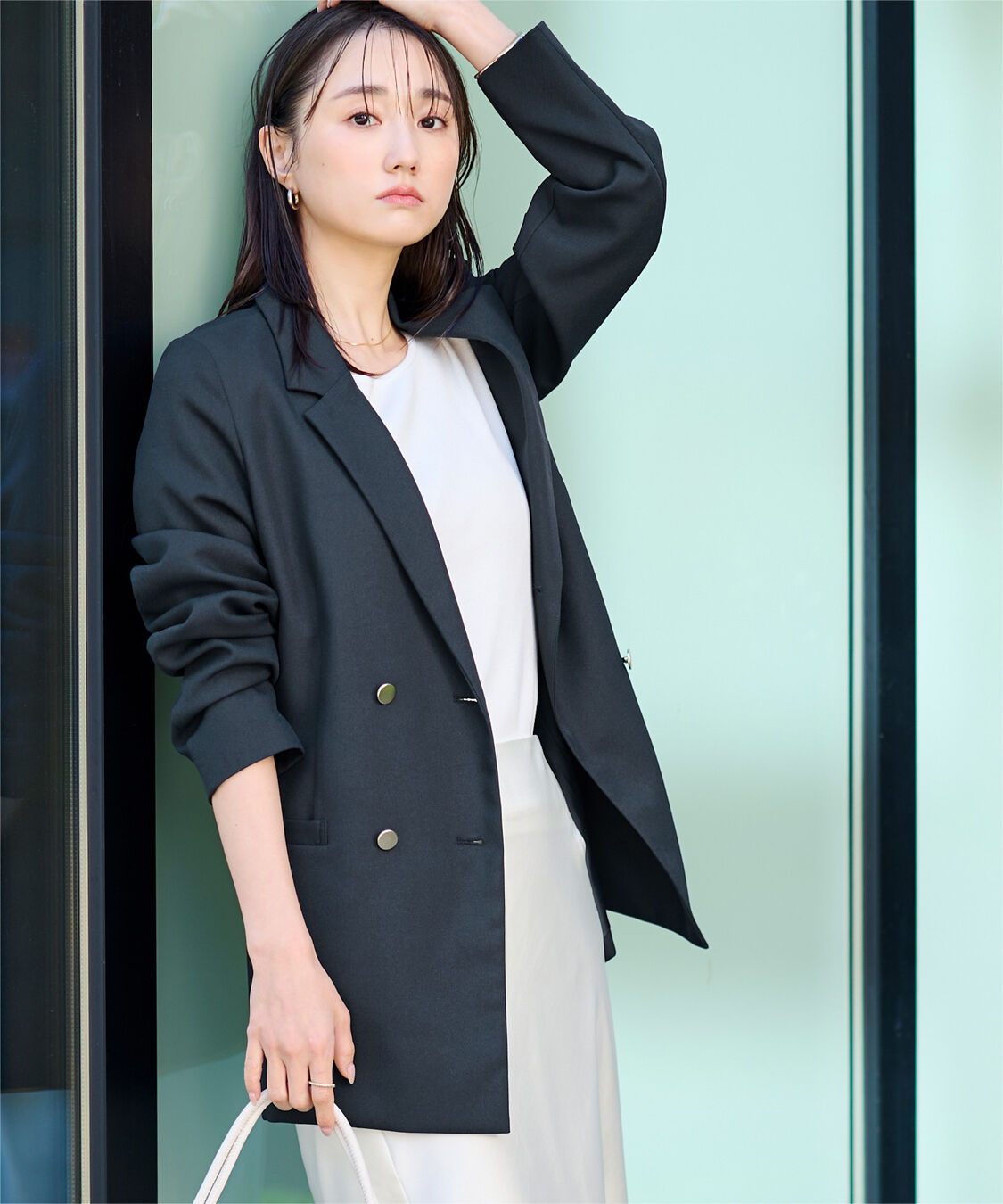 ur's「テーラードダブルブレストジャケット」|テーラードジャケット|