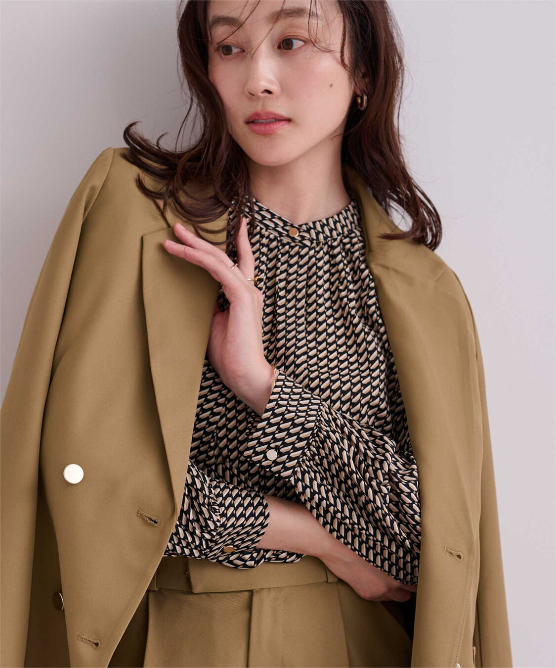 ur's「テーラードダブルブレストジャケット」|テーラードジャケット|