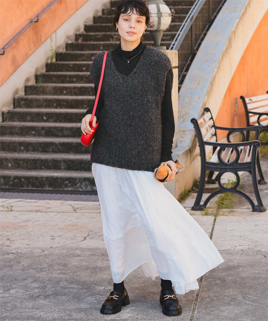 titivate「ローゲージニットベスト」|ニット・セーター|