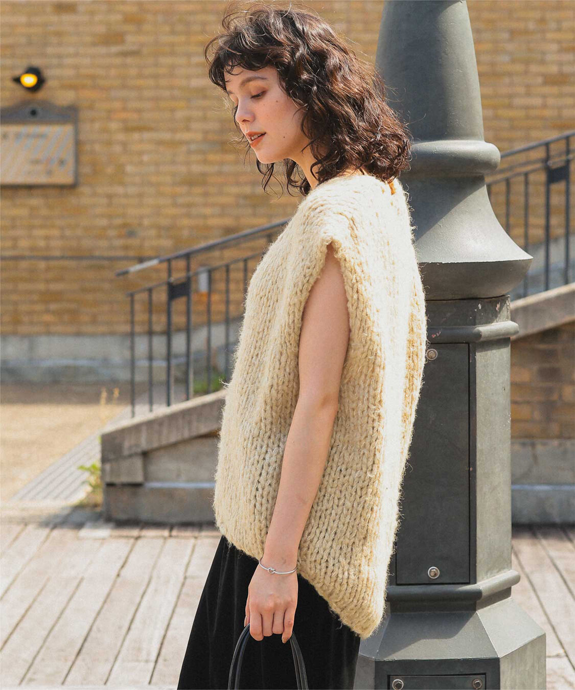 titivate「ローゲージニットベスト」|ニット・セーター|