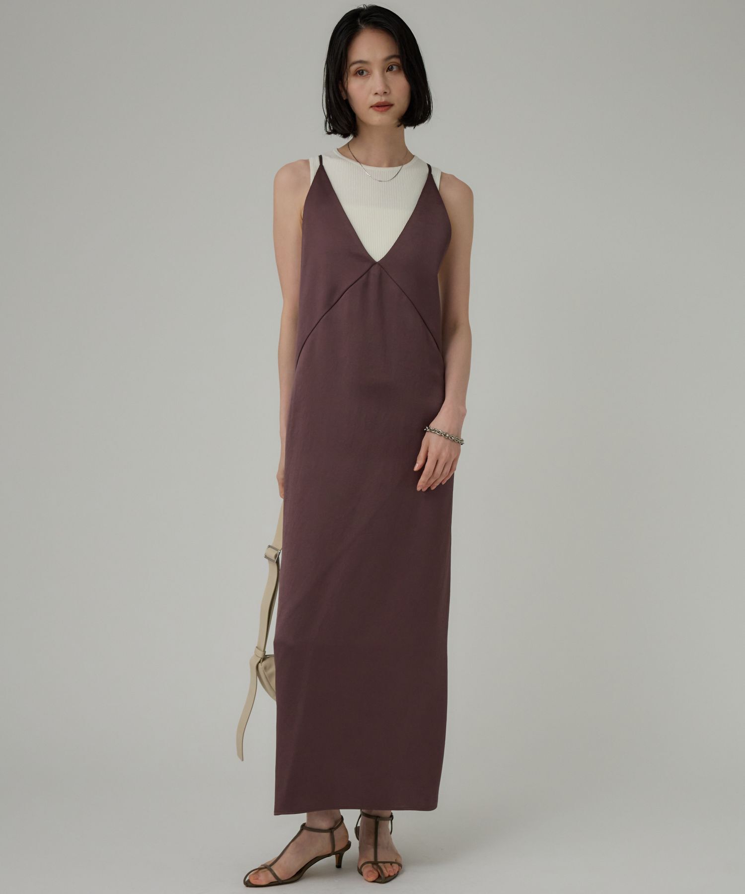 BABYLONE「ヴィンテージサテンワンピース」|ワンピース|ﾌﾞﾗｳﾝ