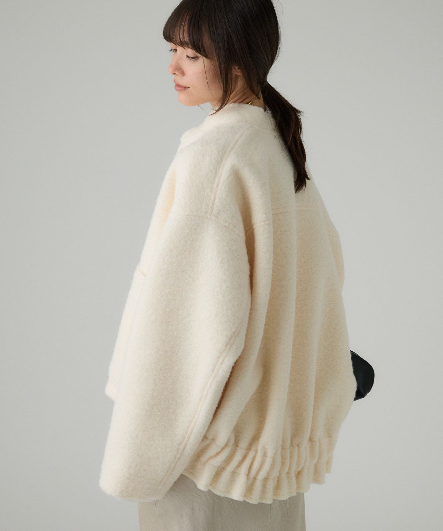 BABYLONE「ウェイビーニードルブルゾン」|ブルゾン・スタジャン|