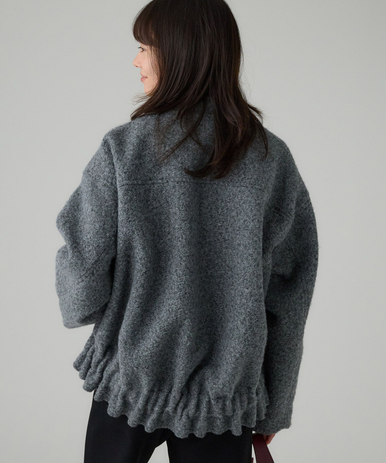 BABYLONE「ウェイビーニードルブルゾン」|ブルゾン・スタジャン|