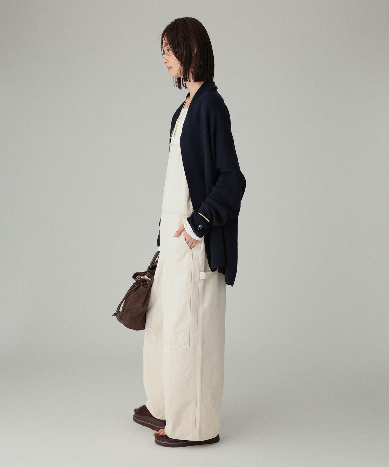 BABYLONE「ショートドレープガウン」|ニット・セーター|