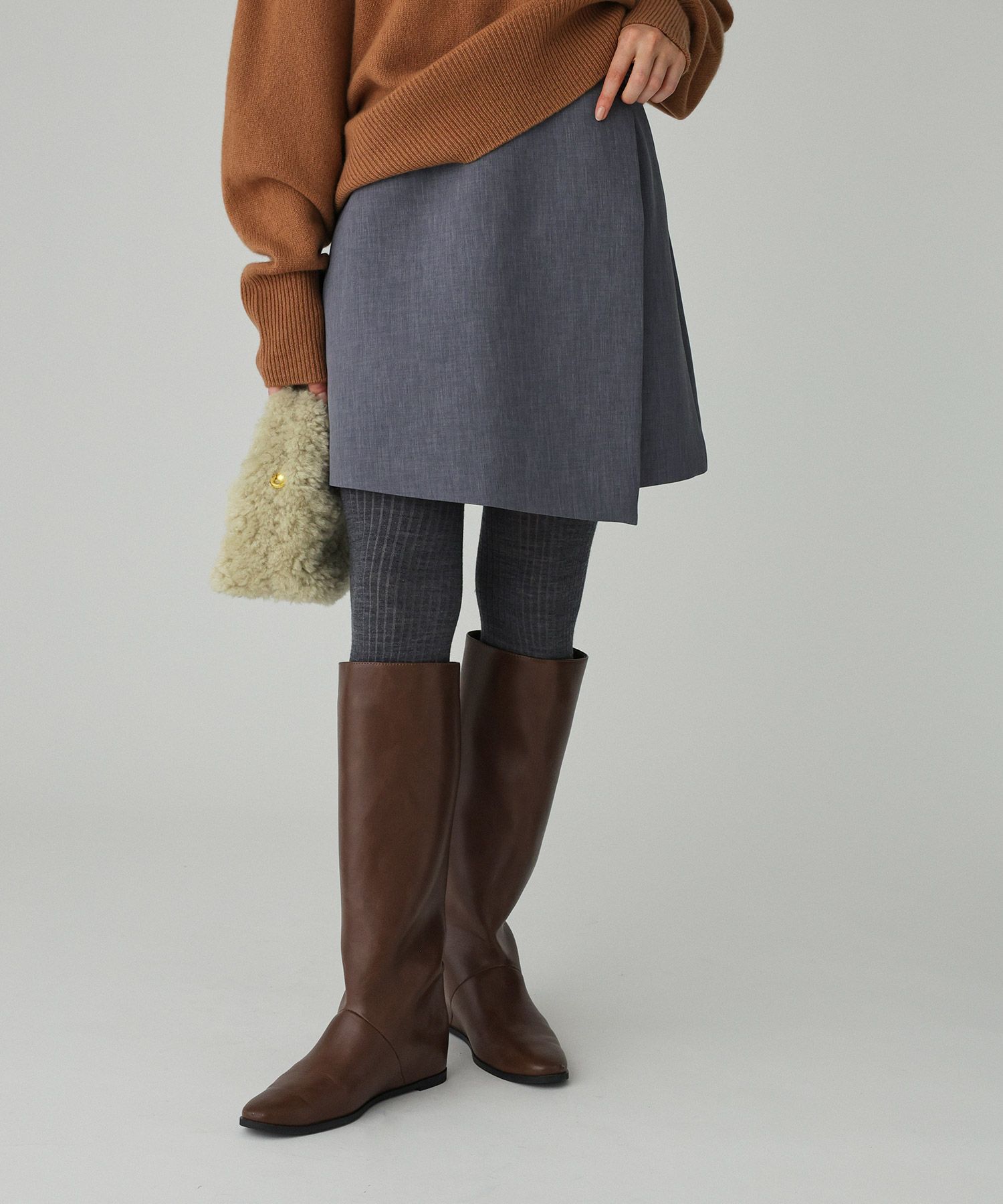 BABYLONE「ラップキュロットパンツ」|キュロット|