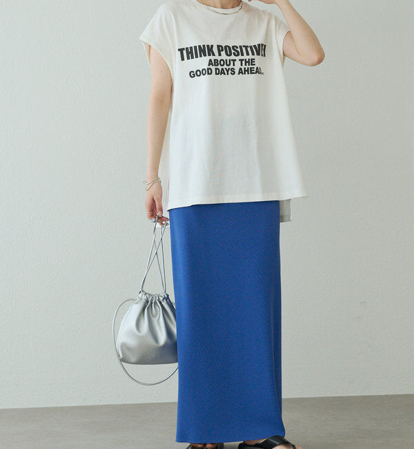  「《新色登場！/リバイバル》【-3kg見え / Du noir】ナロースカート」|スカート|