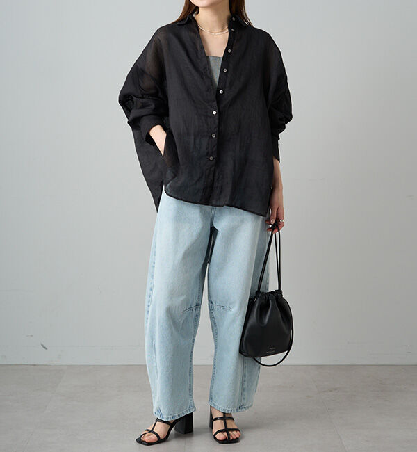  「【新色登場！/リバイバル】ラミーオーバーシャツブラウス」|シャツ・ブラウス|