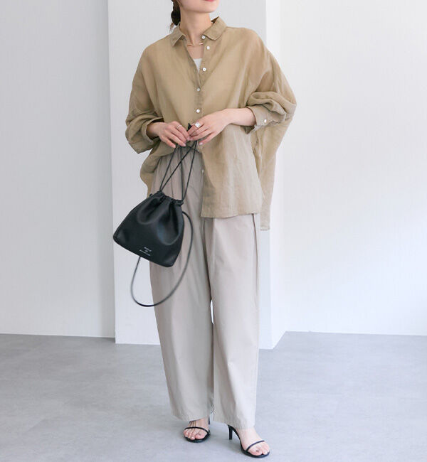  「【新色登場！/リバイバル】ラミーオーバーシャツブラウス」|シャツ・ブラウス|