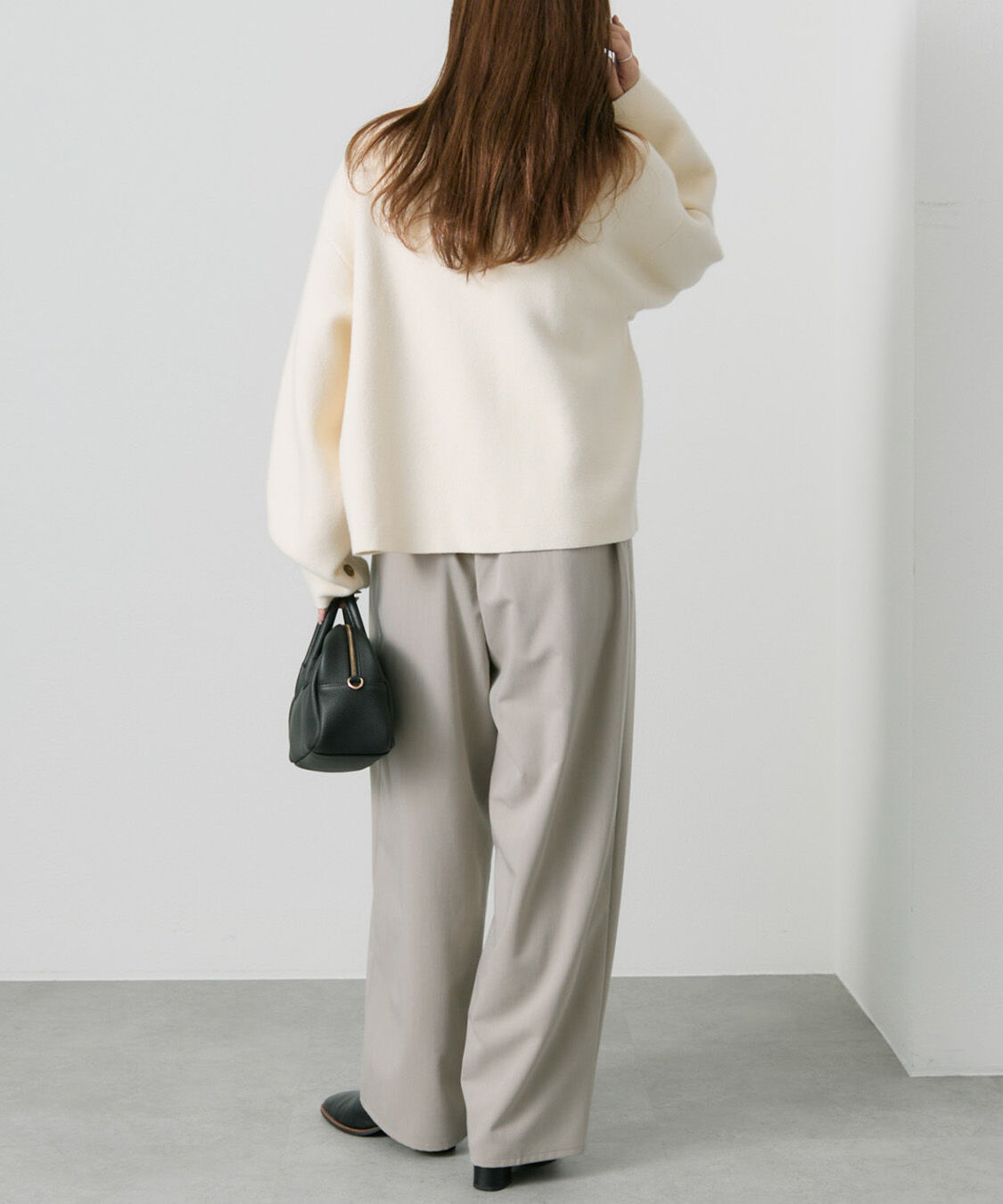  「【新色追加】ツータックウエストゴムストレッチパンツ」|その他|