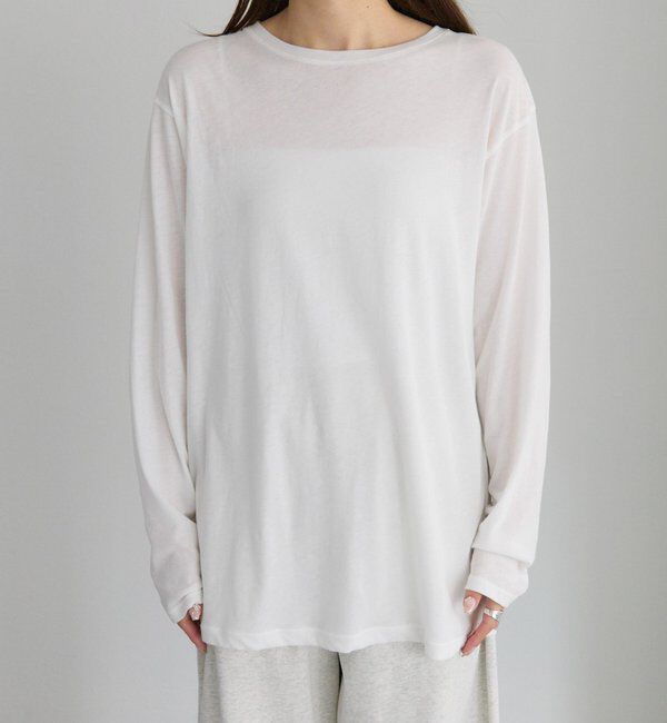  「【25AW新色登場！】コットンシアーカットソー」|プルオーバー|