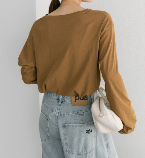  「【25AW新色登場！】コットンシアーカットソー」|プルオーバー|