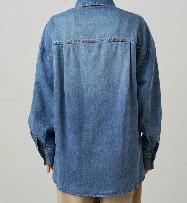  「ダブルポケットデニムシャツ」|シャツ・ブラウス|