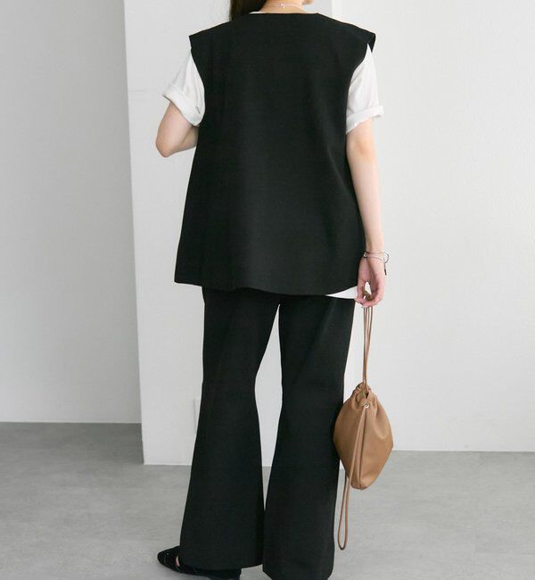  「スポンディッシュVネックニットベスト」|ニット・セーター|