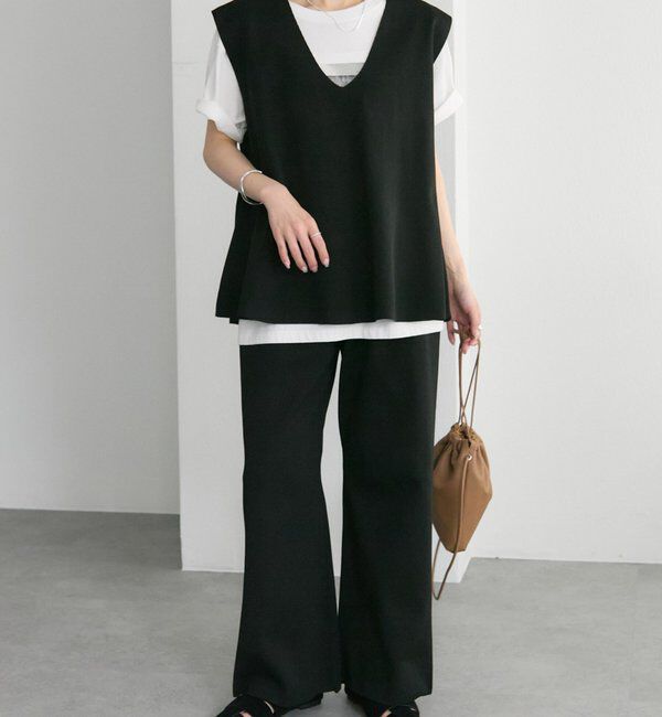  「スポンディッシュニットフレアパンツ」|その他|