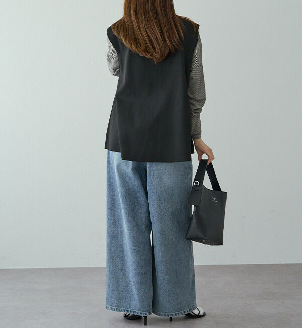  「ヴィンテージライクデニムイージーパンツ」|その他|