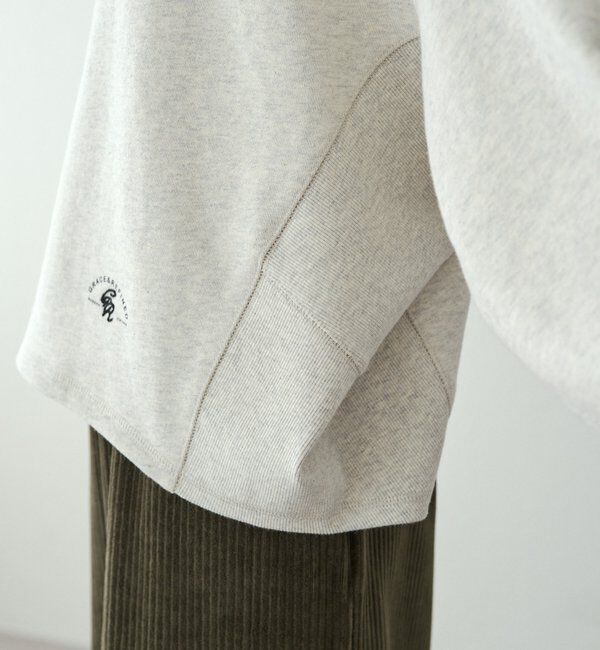  「サイドリブスウェットプルオーバー」|プルオーバー|